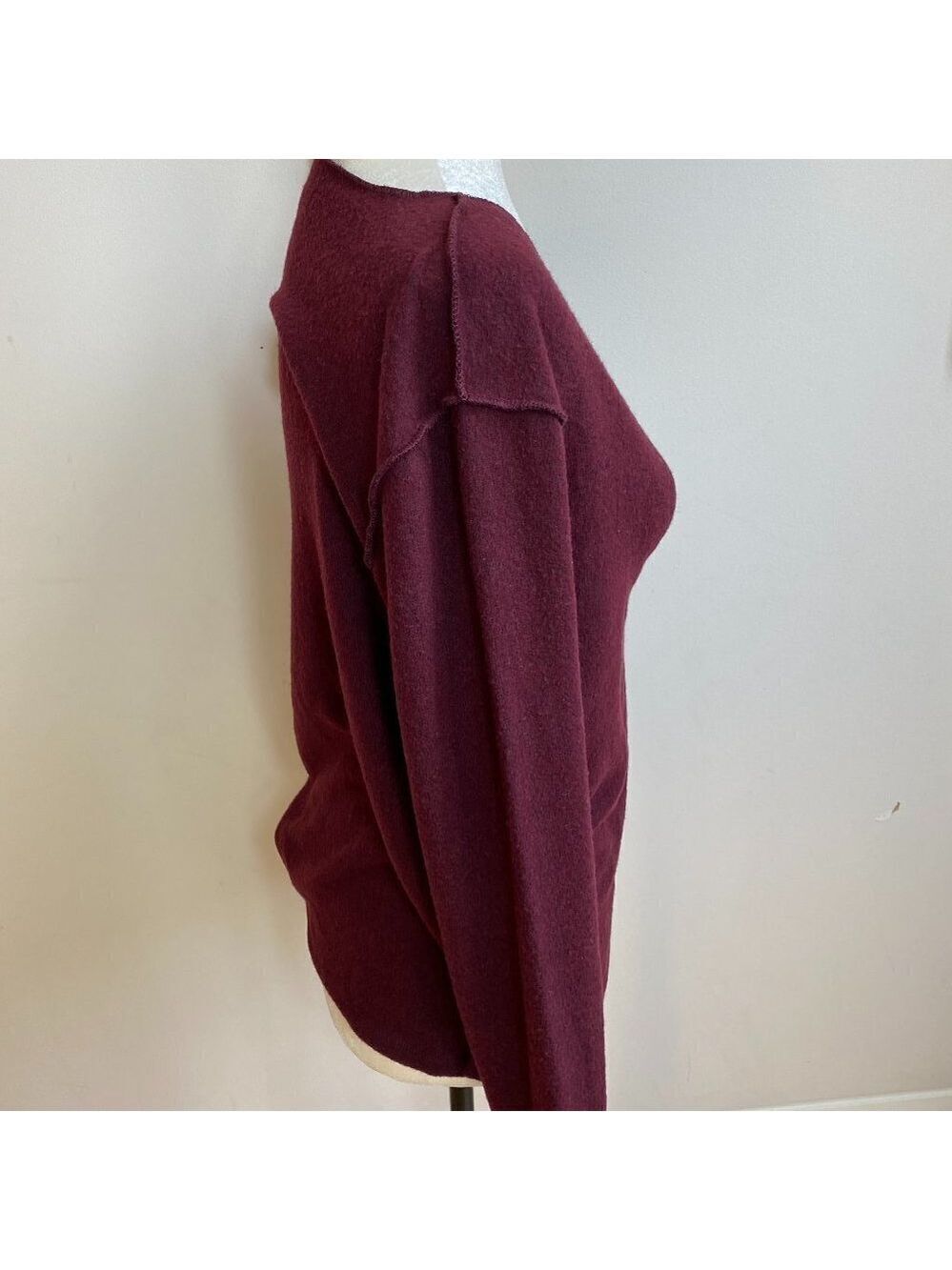 Sweet Romeo BNWOT sweater "moto exposed sleeve" S - Picture 3 of 6